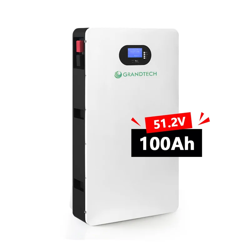 Grandtech 48 V 200 Ah Aurinko litium akkupaketti 10 kWh Kotien energiavarastointijärjestelmä 48 V 280 Ah 15 kWh LiFePO4 Akkupaketti