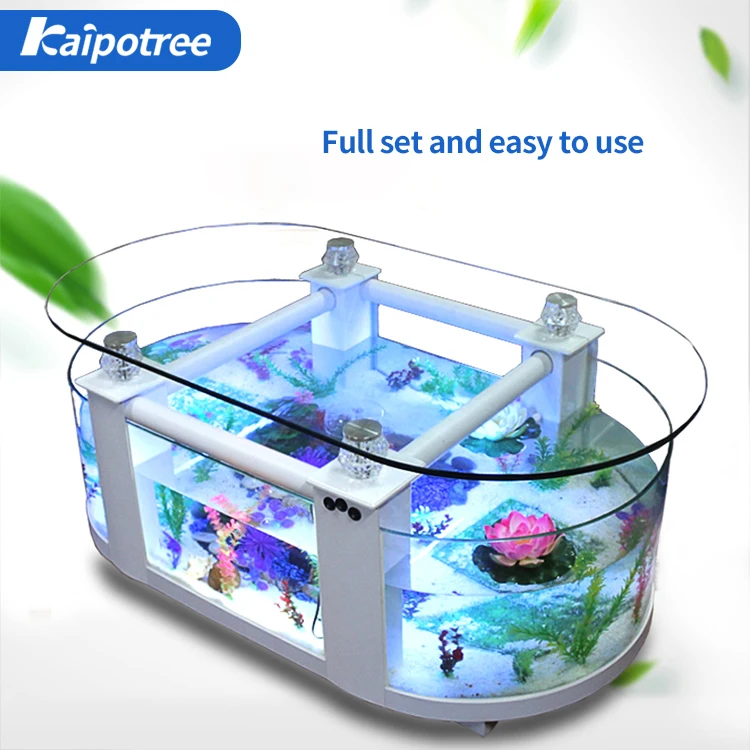 Aquarium Ecological Ultra White Glass Fish Tank Aquaphonics Fish Tank ...