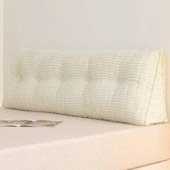 Factory Outlet Custom Multi-functional Soft Relaxing Washable Removable Wedge Bedside Cushion Pillow
