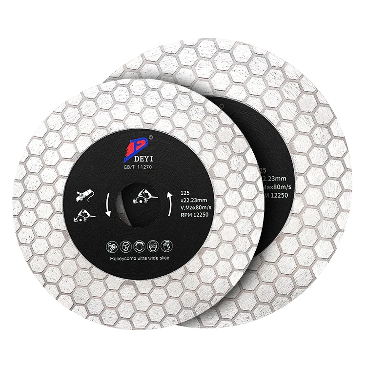 125mm 22.23mm Diamond Cutting And Grinding Discs wheel For stoneware and ceramic