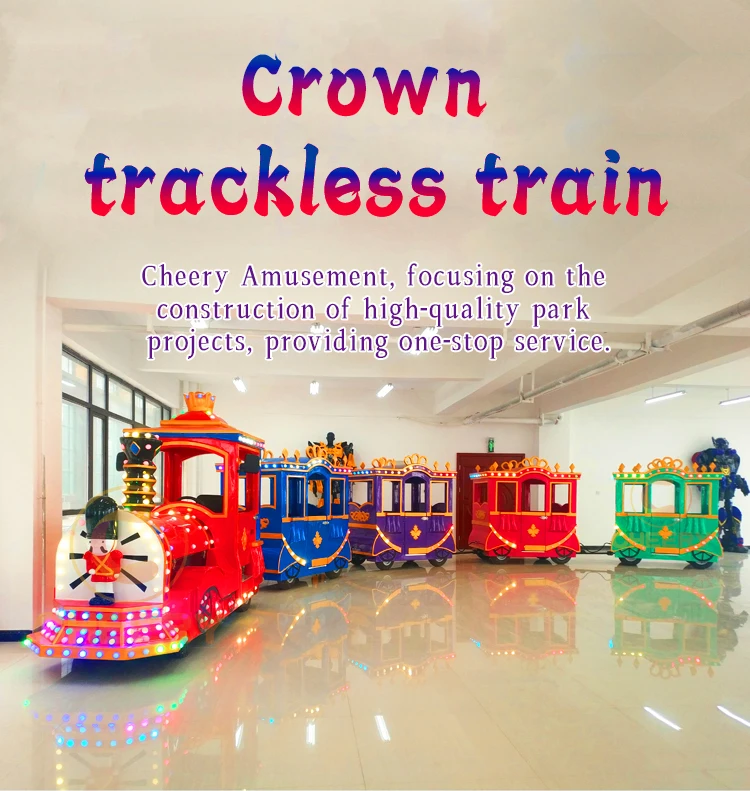 Trackless Train Fair Ride Christmas Carnival Fairground Rides Road Sightseeing Outdoor Kids ...