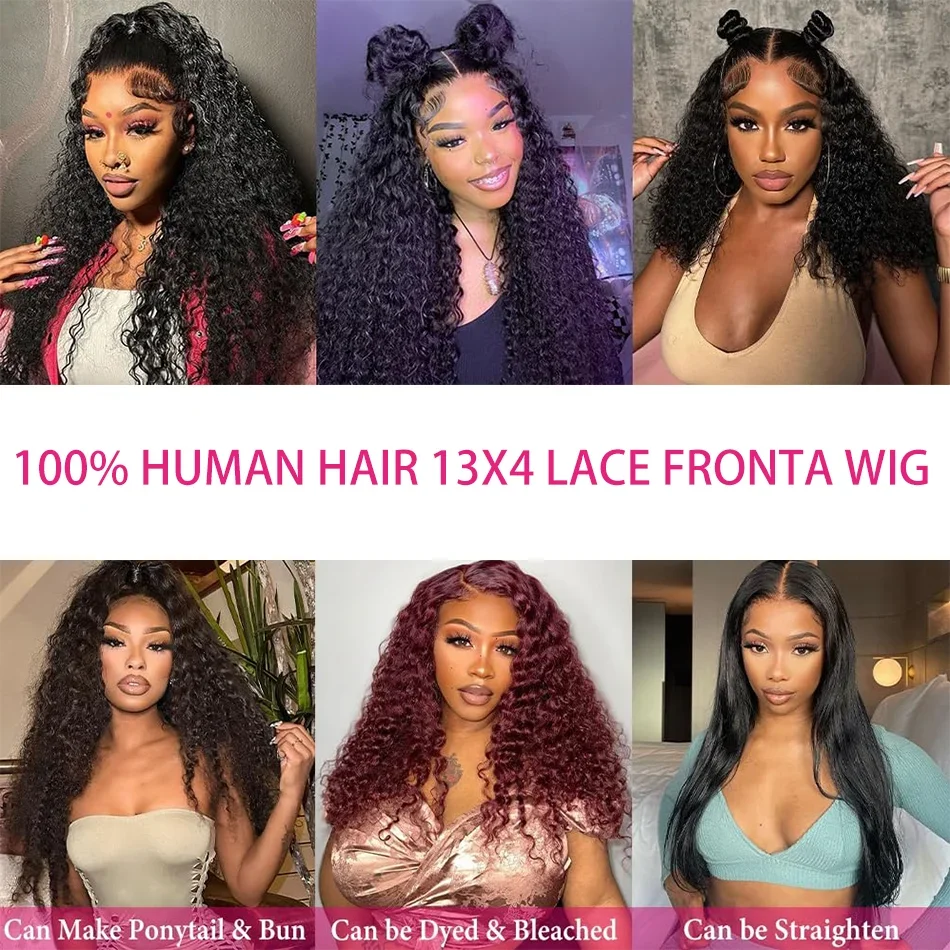 Parrucca lace front capelli veri deep wave nero naturale donna_voghion.com