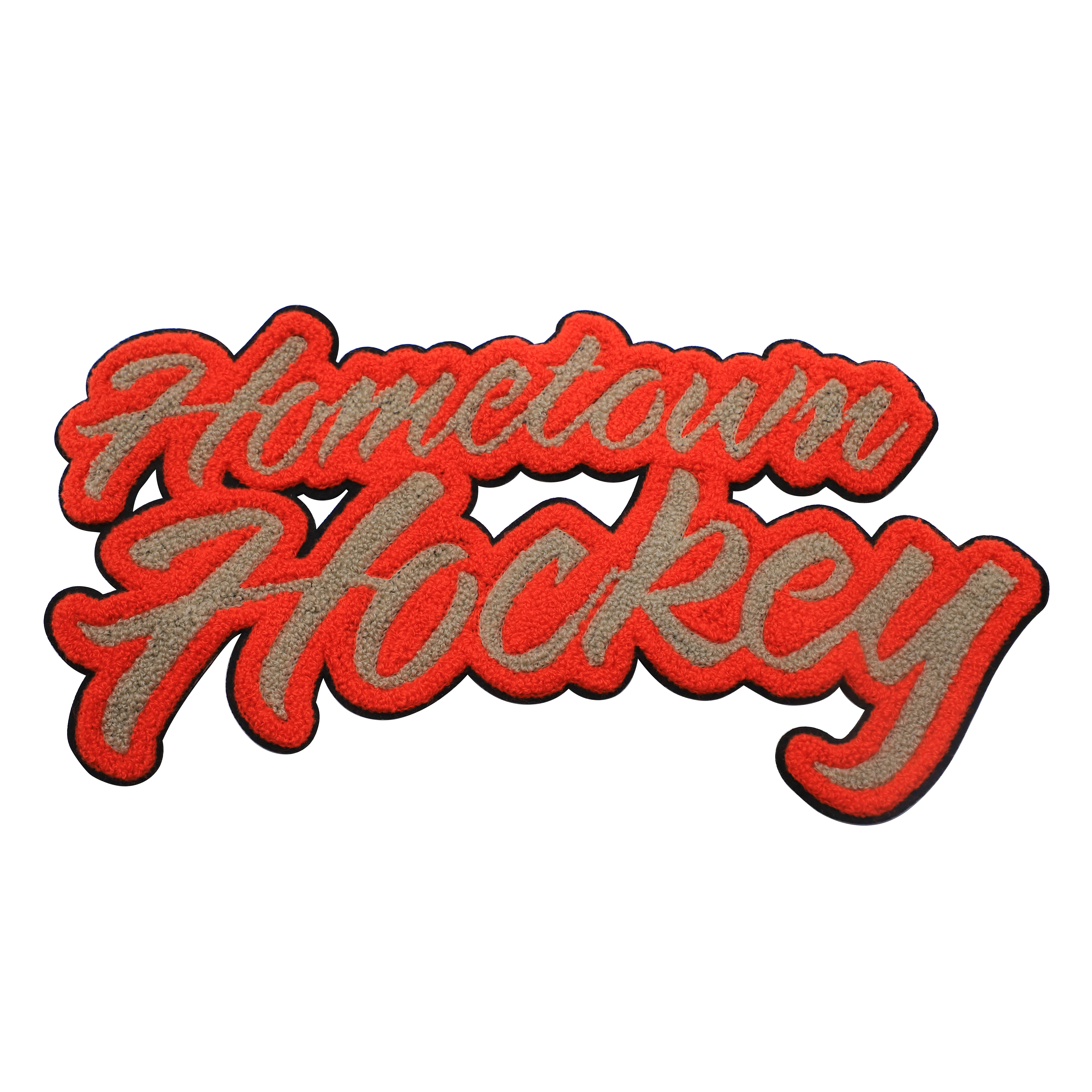 Custom Chenille Patches for Jackets Iron-On Embroidery No Minimum 1-3 Day  Sample Time Heart Flower Fabric-Based for Clothing Use