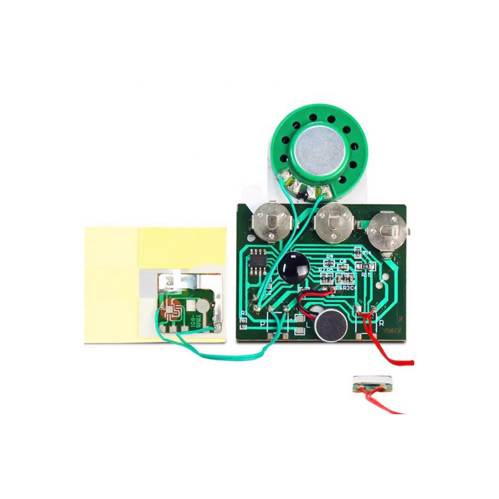 DIY Soundmodul – 30 Sekunden Aufnehmbarer Voice Chip Für Grußkarten, Musikboxen & Bastelprojekte