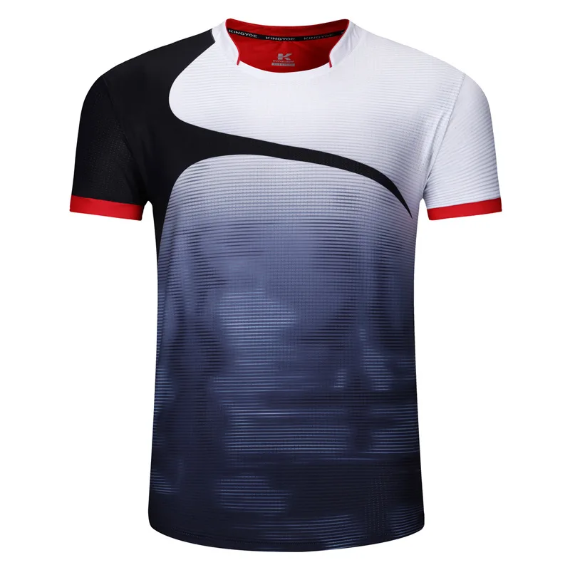 New Quick-drying men's badminton Tops Table tennis clothes Tee shirts 