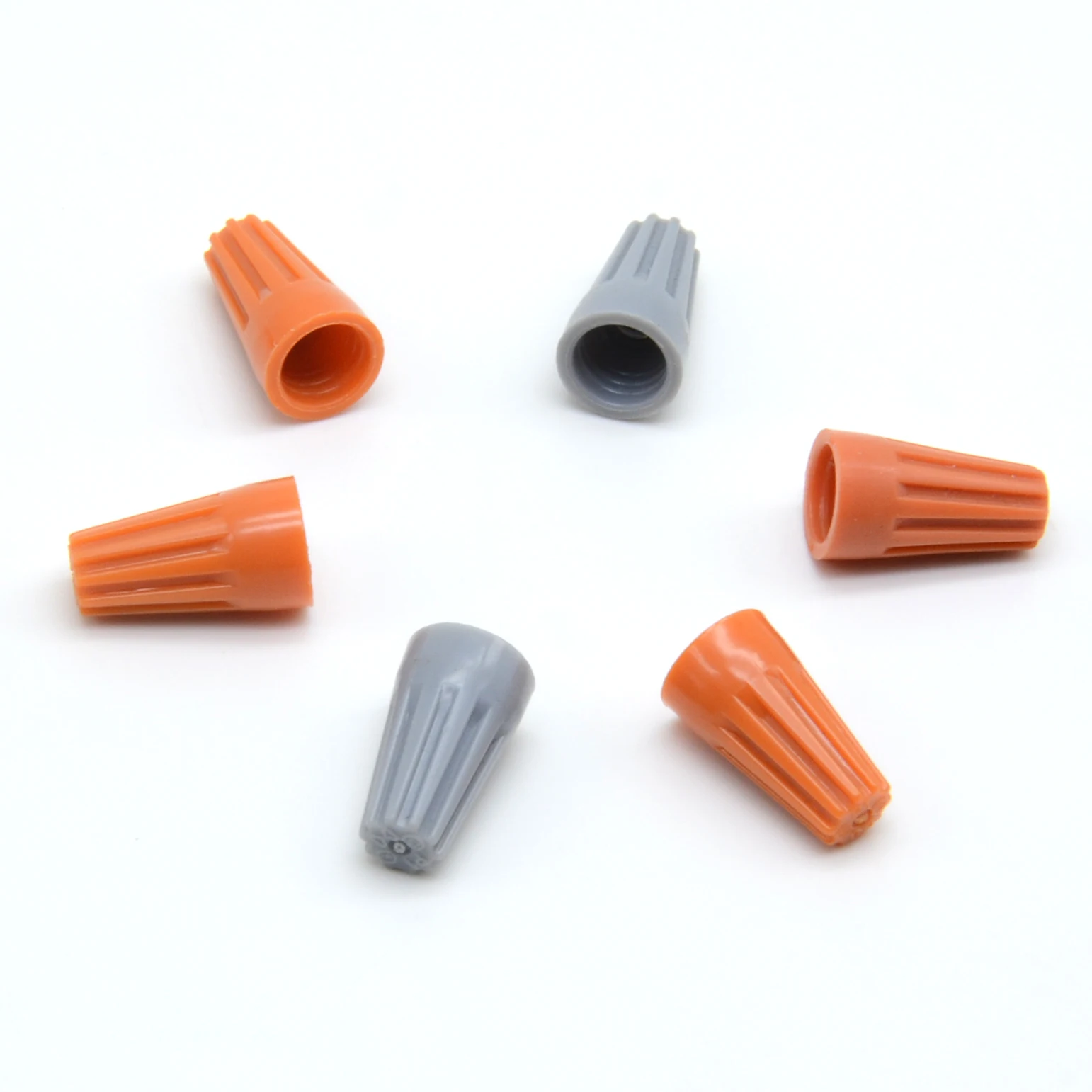 "P1 Enclosed Screw-on Wire Terminal for 22-14AWG Cables Grey Color"
