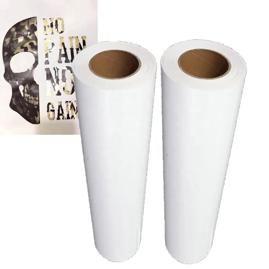 China High Quality Inkjet Printer Flex PU Htv Heat Transfer Vinyl Roll Easy Weed Adhesive Transfer Film for T Shirts