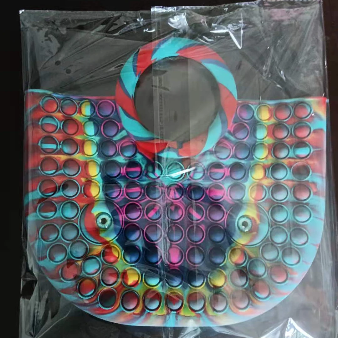 
 Разноцветный новый стиль силиконовые поп пуш-ап Сумка Сумочка 2021  