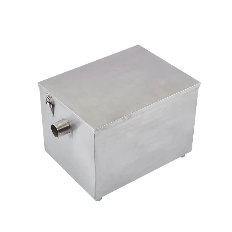 Handmade And Customizable Grease Trap Oil Water Separator Stainless Steel Color Stainless