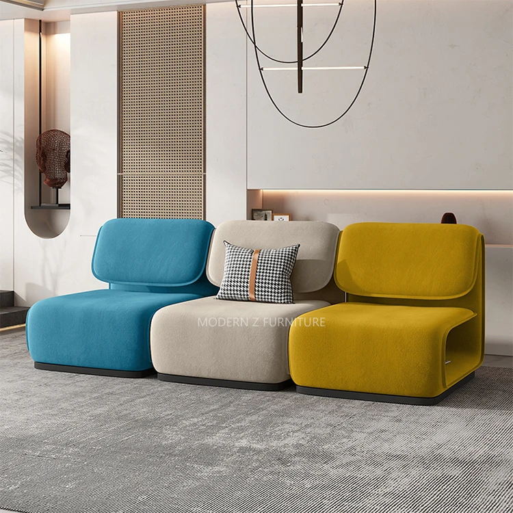 Italian Design Comfy Luxury Hotel Belleze Grey Velvet Accent Chairs