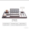 Eb133 solid wood package six