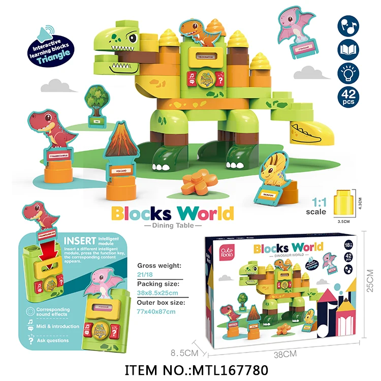 2022 New Arrival Building Block Toys for Kids Best Outer Space Other Block Toys with Music and Light