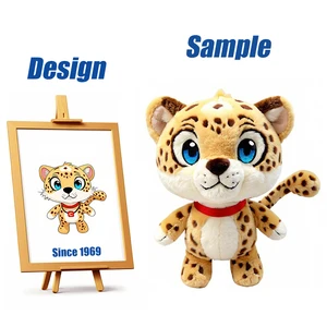 Shengye Facoty Custom Made Stuff Plushie Toy Animals 8cm 10cm 15cm 20cm 30cm Soft Cotton African Zoo Animal Cute Plush Tiger Toy