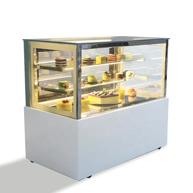 220V Refrigerated Display Case Commercial Pie Cake Showcase Cabinet 3  Layers | eBay