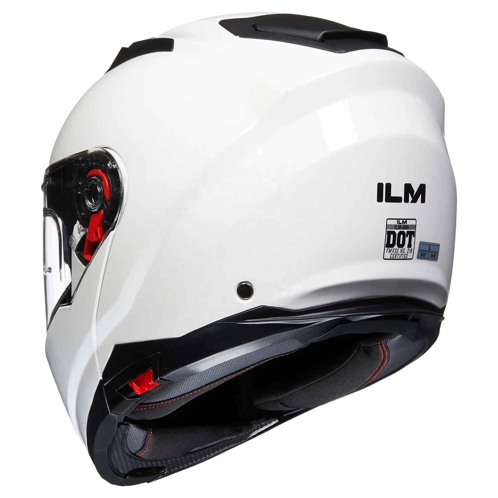 ILMモジュラーオートバイヘルメットDOTモデル909オートバイフル