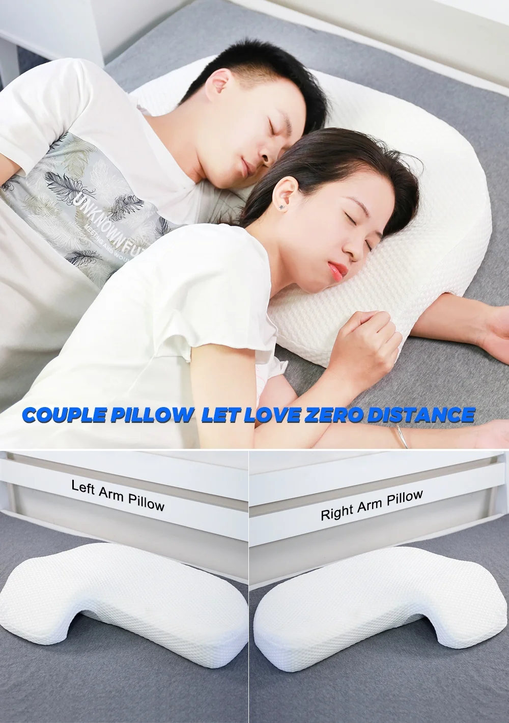 Factory Oem Arm Rest Anti Pressure Hand Patent Pillow For Bed Memory