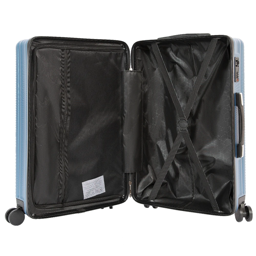 Wholesale Bule Travels  Hand Bag Unusual Design Polyester Trolley Suitcase Outdoor Maleta Viaje Luggage Sets