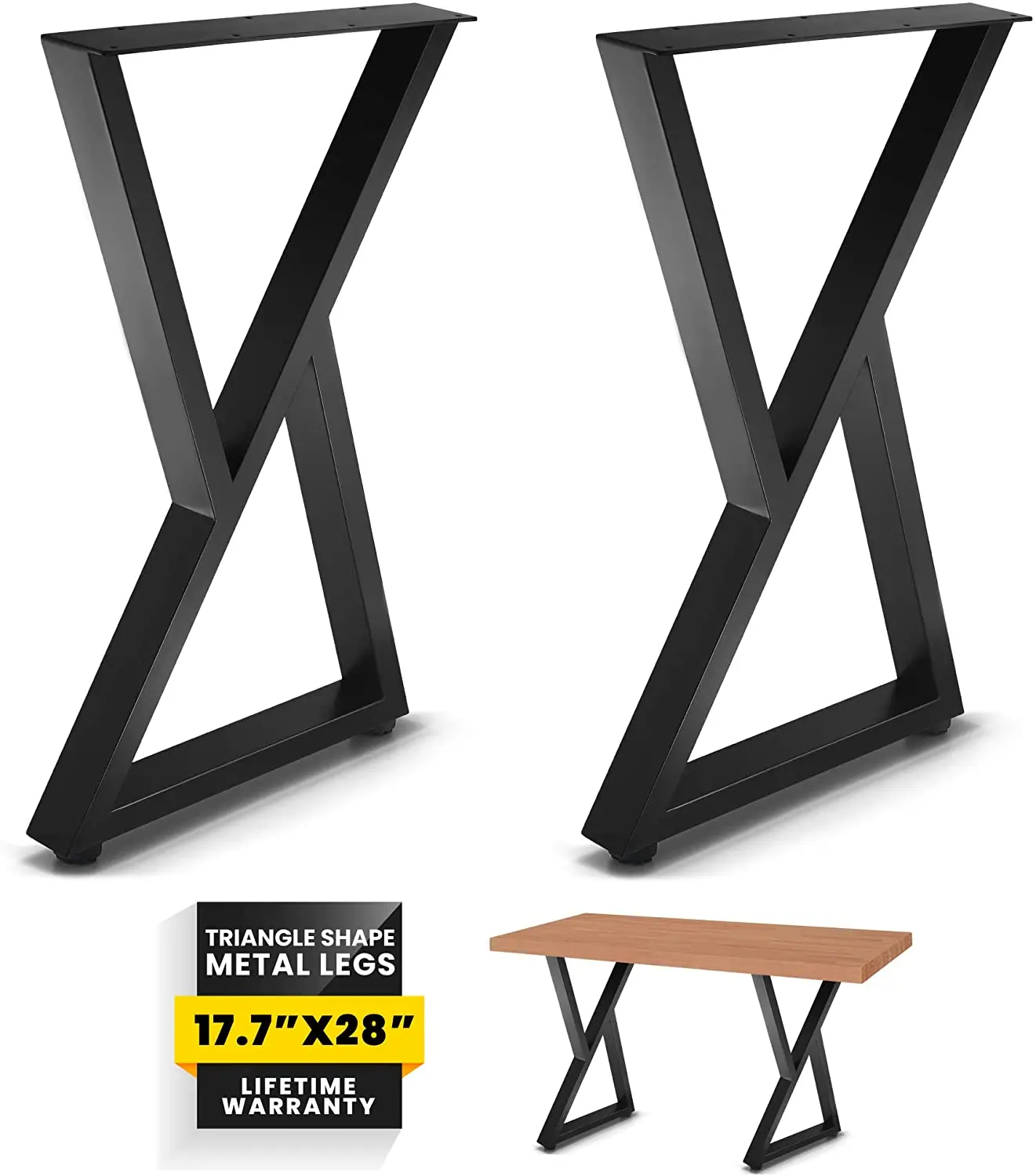 furniture legs black metal