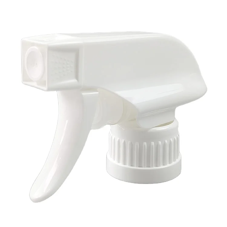 New Design Ratchet All Plastic Trigger Sprayer 28mm Chemical Resistant Trigger Sprayer For Household Cleaning Product