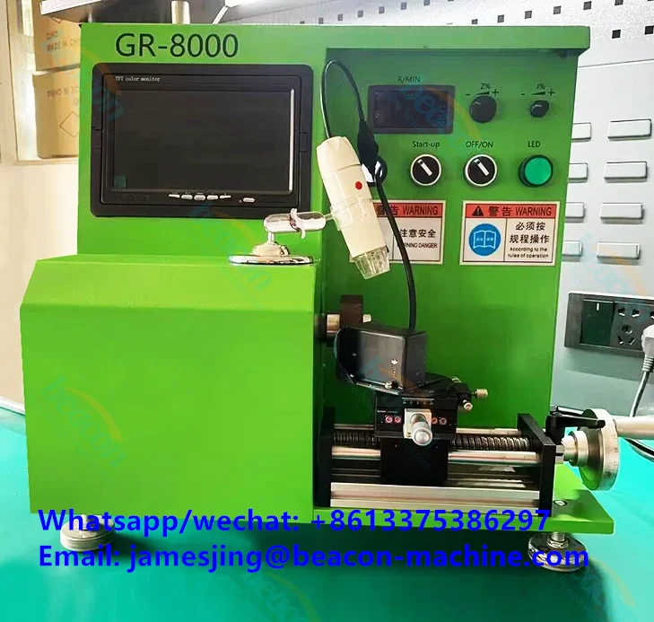 Common Rail Injector Nozzle Repair Diesel Fuel Injection Grinder CR8000 Injector Nozzle Grinding Machine