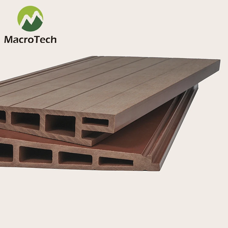 New design wholesale wood plastic composite wall panel wpc wall plank for Exterior building