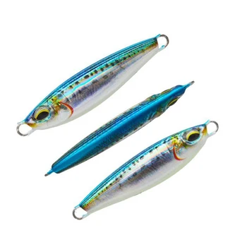 HOT Slow Pitch Jigs 20g 30g 40g 3D Print Color Metal Jigs Japanese Bionic Jigging Fishing Lures Bass Bait for Sale – Metal Jig – view 2