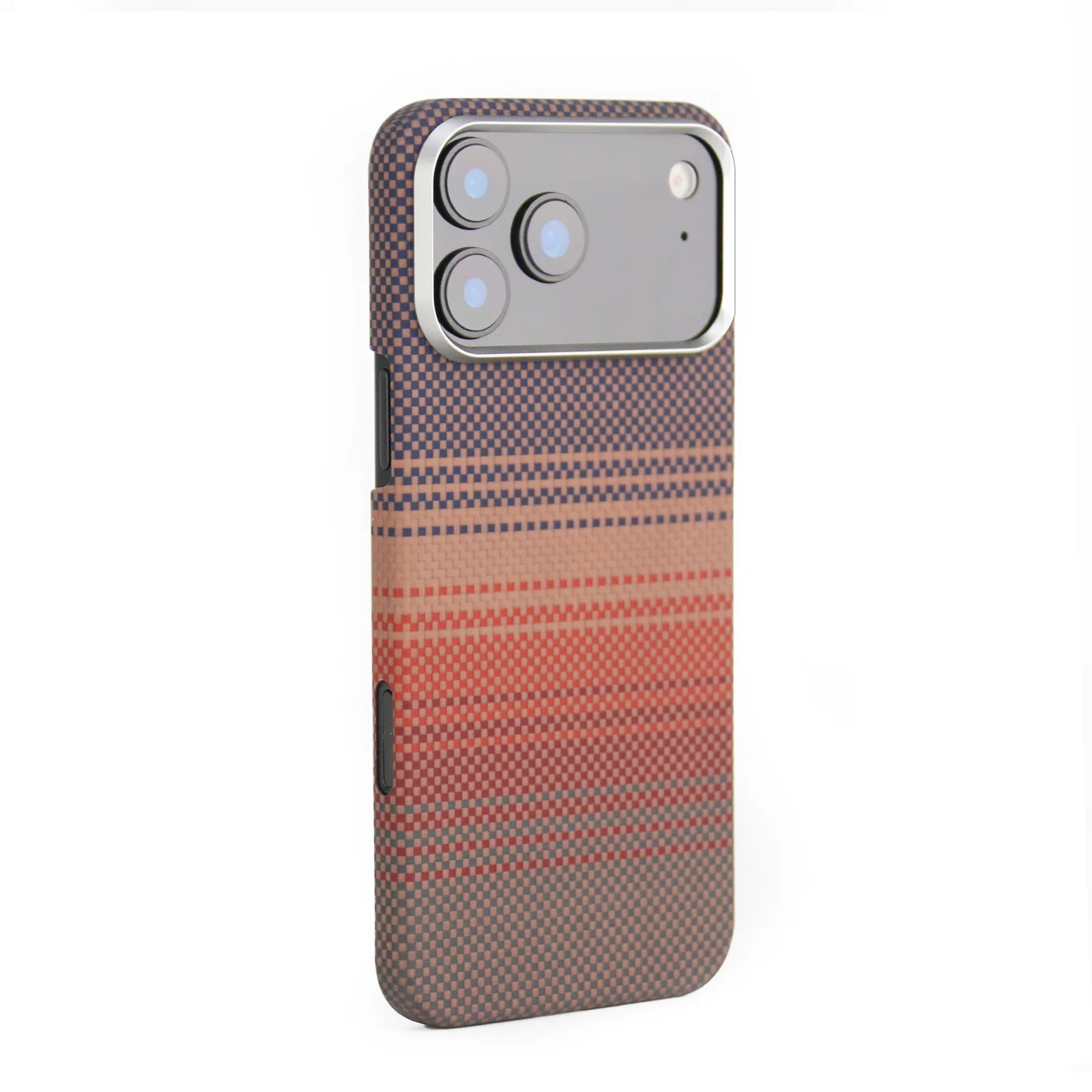 product laudtec carbon fiber phone cases magnetic charging luxury simple business back cover for iphone 17 air 16 15 pro max sjk1091-9