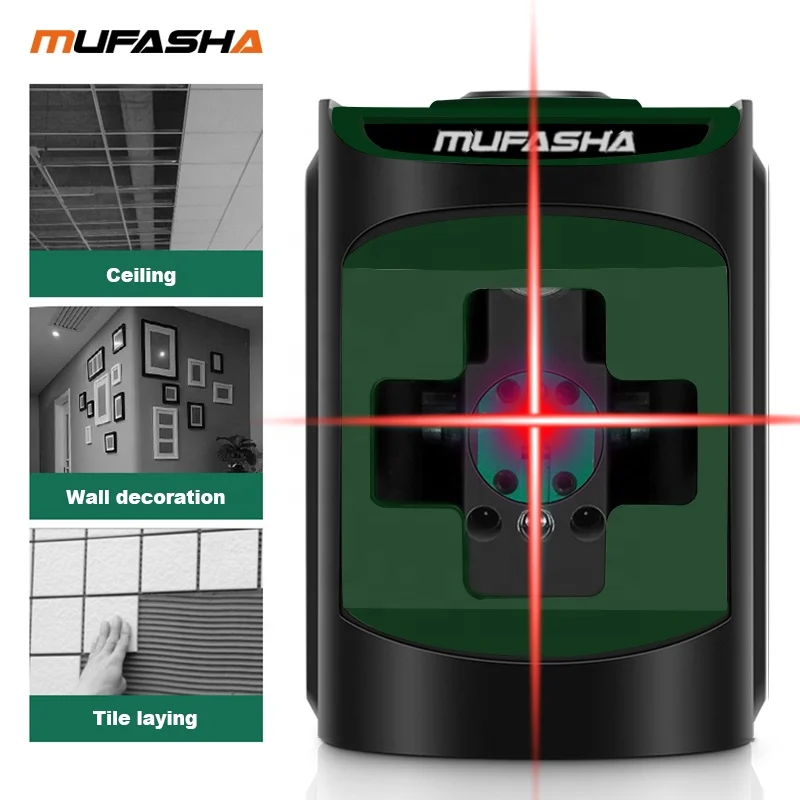 Самовыравнивающийся лазерный мини-уровень MUFASHA A2R, без кронштейна