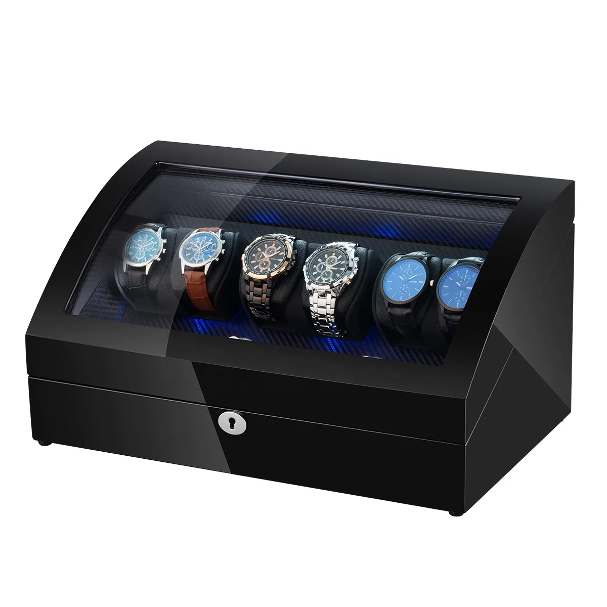 Triple Rotors Automatic Watch Winder Safe Stylish
