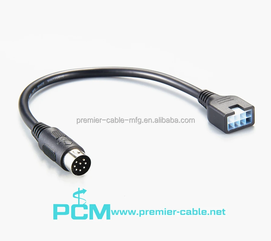 8 Pin Din Cable to Molex Mini-Fit Cable factory