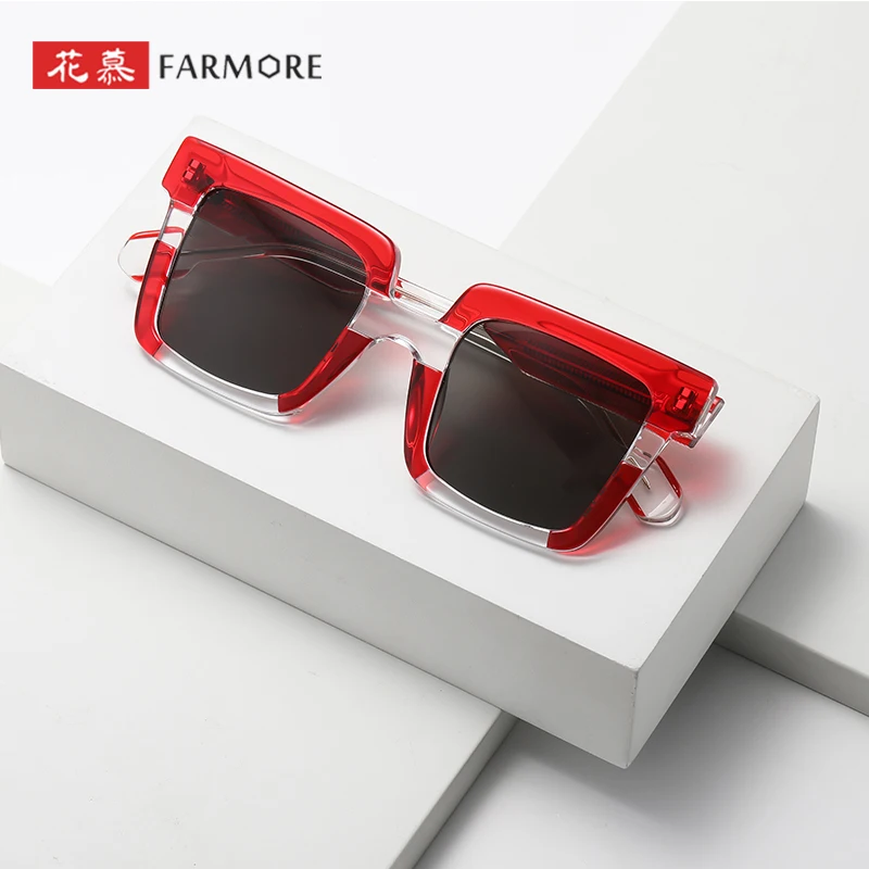 High Quality Sunglasses Manufacturer Small Orders Trendy Fashion Designer square Sunglasses