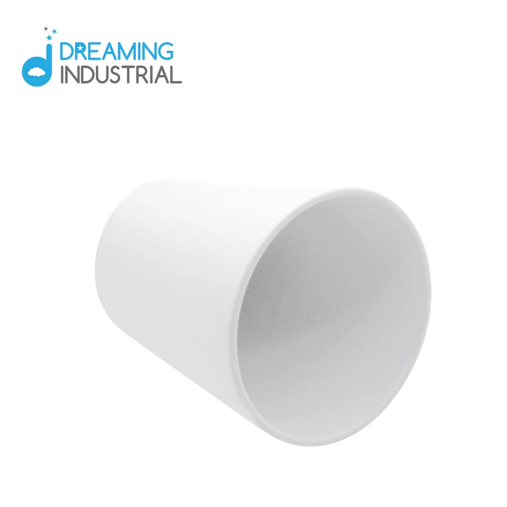 Сублимационный пустой керамический цветочный горшок 12 унций для растений