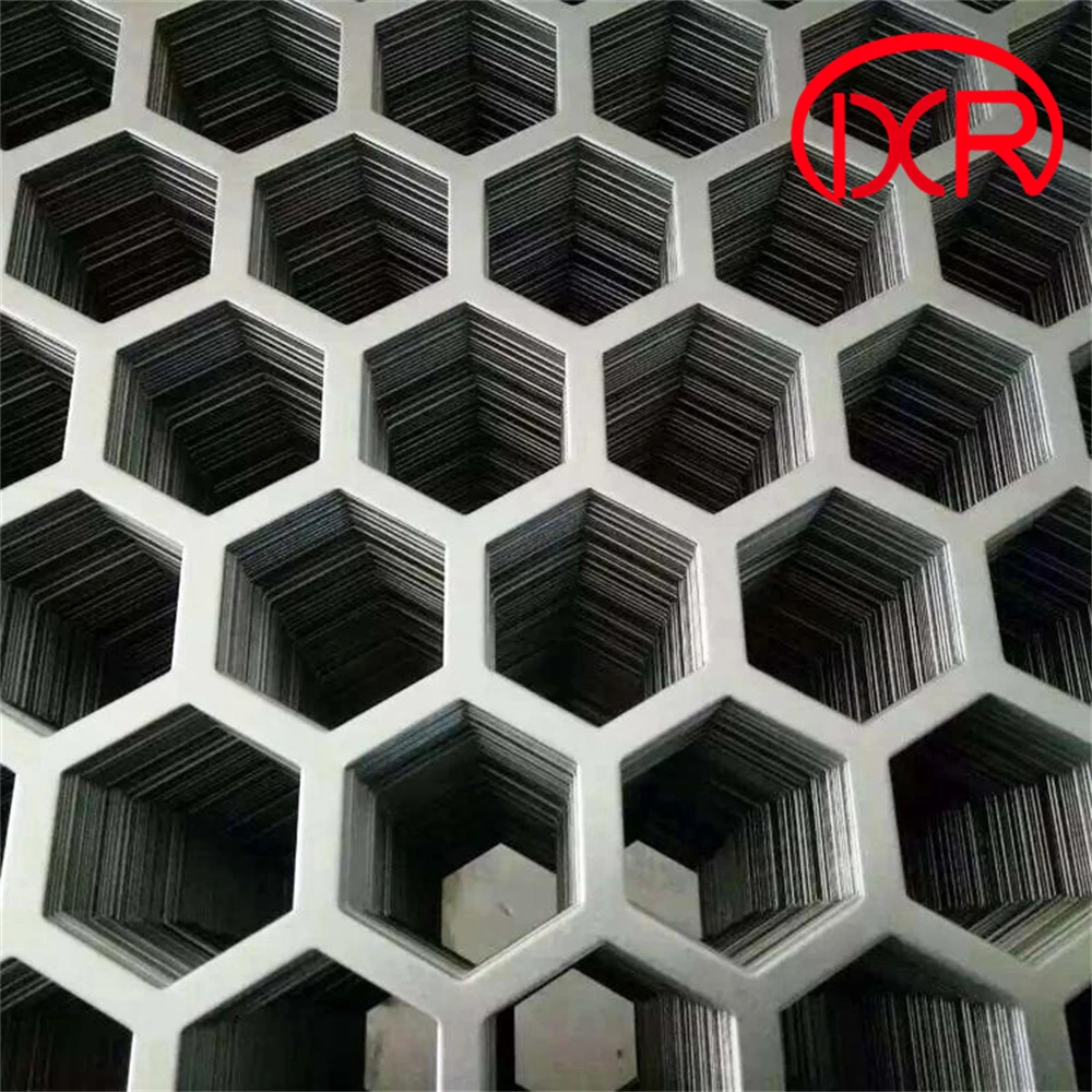 Honeycomb Perforated Steel Plate Driveway Grid