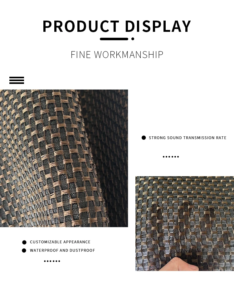 Black Speaker Grill Cloth Speaker Box Fabric Speaker Mesh Buy Speaker