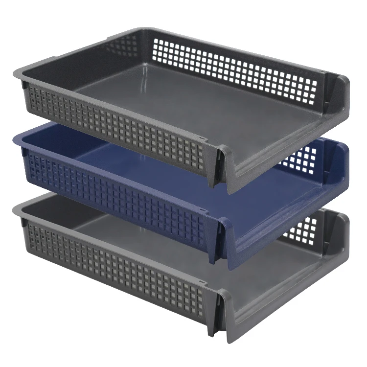 ITEM NO.2085 Customized ODM OEM Plastic Storage Organizer Office Desk File Document Tray