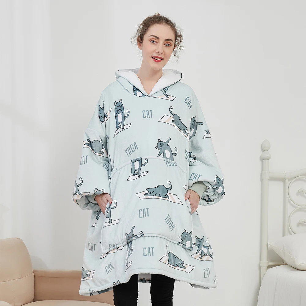 Оригинальная фабричная толстовка с капюшоном принтом фланелевая флисовая большого