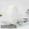 1001#Cinta de gasa blanca para nieve de 2 cm, 50 yardas.