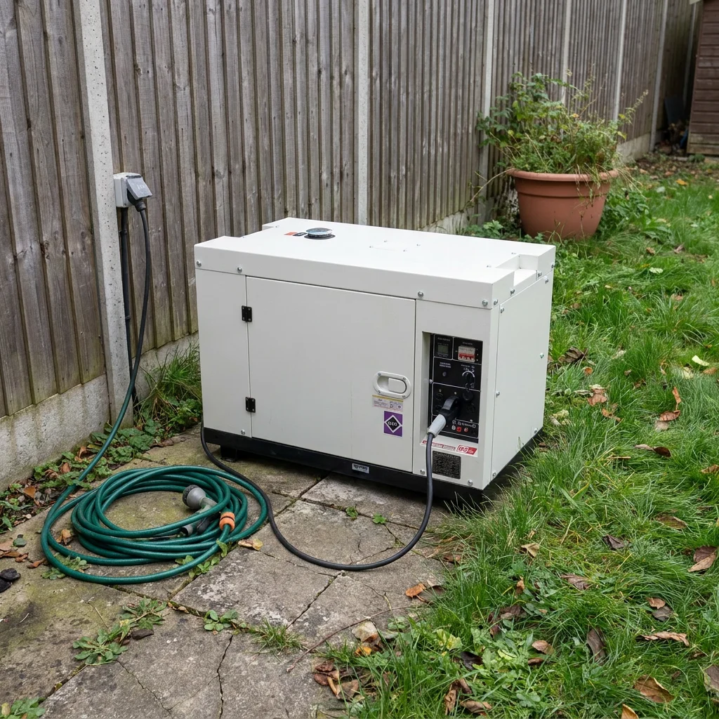 Soundproof diesel generator, 10kW 12kVA 50/60Hz