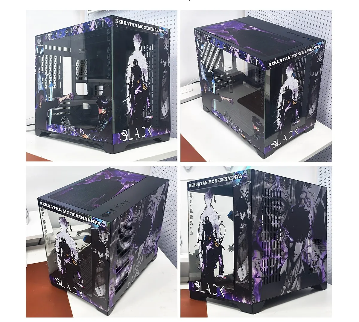 OEM/ODM S3 Zoro Customized Animation Cool ATX Motherboard Customizable Gaming Mid Tower aperçu 6