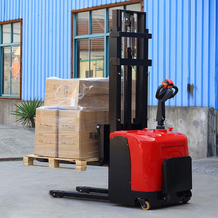 Electric Stacker 1t CBS10J Pallet Reach Stacker Battery Forklift