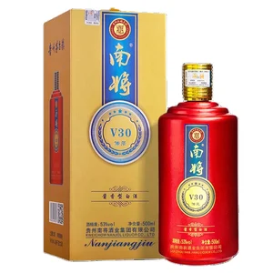 China Kweichow Guizhou Moutai-Style Baijiu | NANJOL V30 | Sauce Aroma | 53% VOL White Spirit | 500ml Premium Liquor