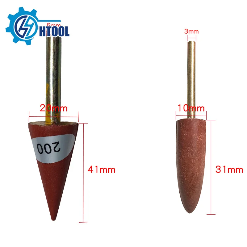 Carving Tool Grinding Point Head Diamond Resin Burr For Stone Porcelain ...