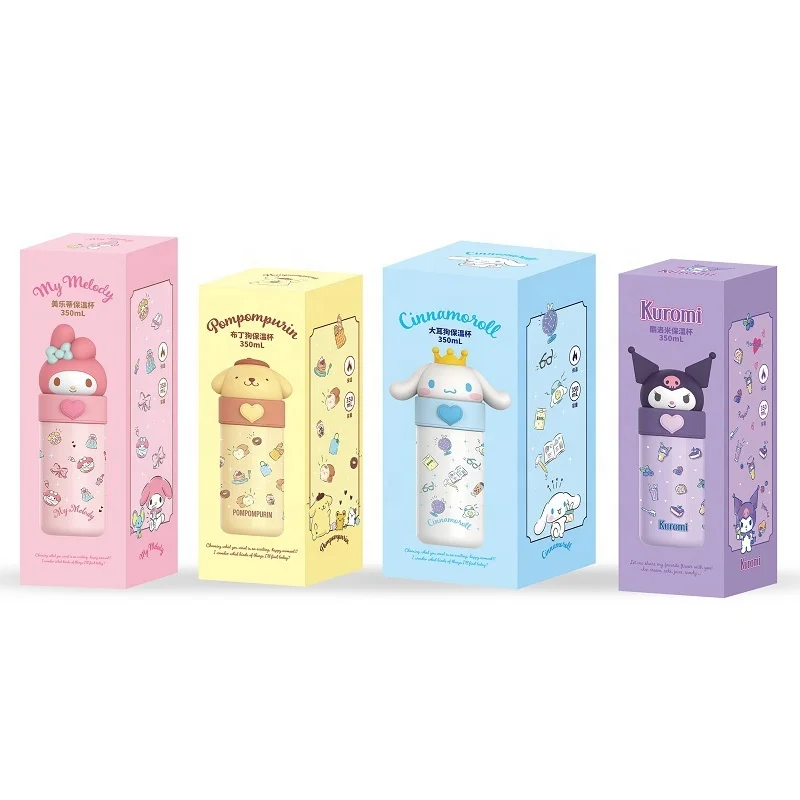 Portable Water Cup 350ml Sanrio Kawaii My Melody Cinnamoroll