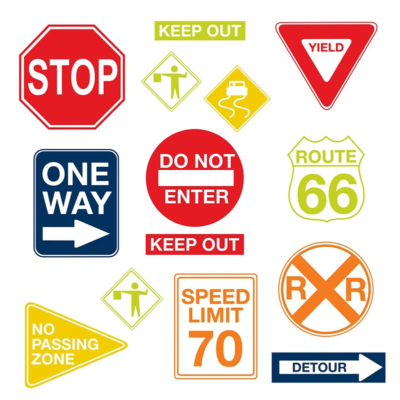 Traffic Yield Sign Give Way Yield Traffic Sign Children Street Stop Animal Warning Signs
