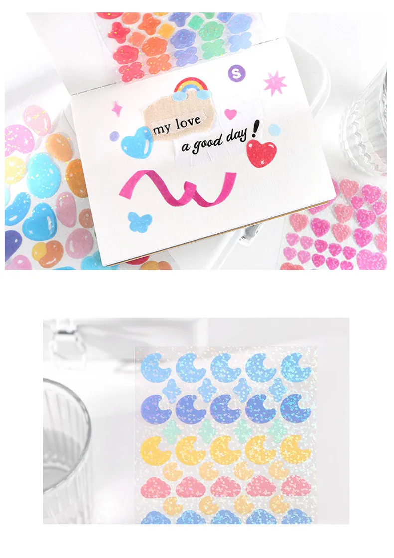 Пользовательские дизайны ПВХ стикер DIY деко