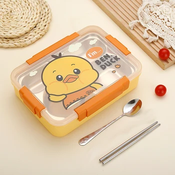 Yellow Duck 1000ML Kawaii Lunch Bento Box