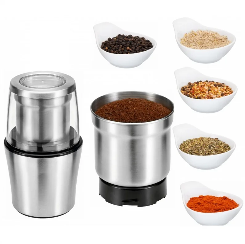 200w 150g Large Capacity Spice Grinder Mill Food Mixer Machine Portable