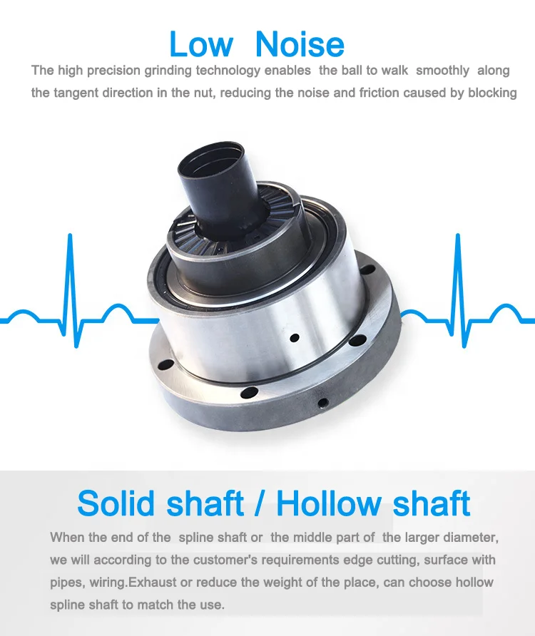 OEM High Precision Rotating Series Fixed Side RBBY Screw