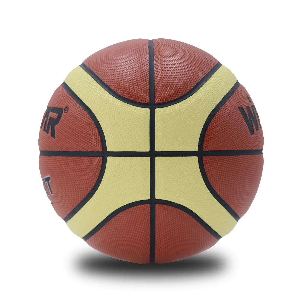 High Quality Basketball Manufacturer with Custom logo Leather Basketball Official Size 7 for Training and Match