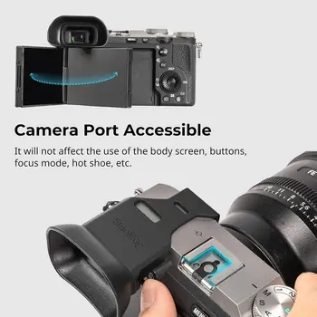 For SMALLRIG A7CII A7CR Eyecup Viewfinder Soft Silicone Material Small Lanyard for Sony Alpha 7C II/Alpha 7CR 4819 Improving detail image